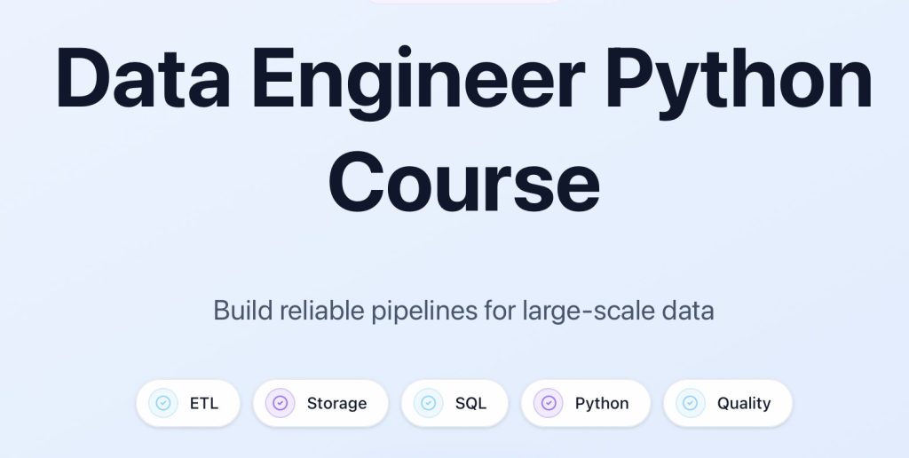 Data Engineer on Python